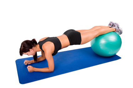 stability-ball-plank