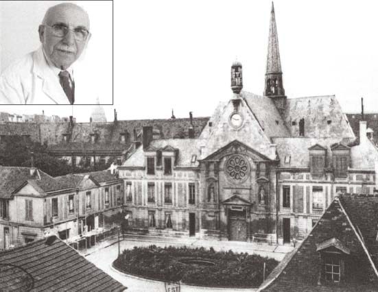 Французский врач Жан Стерн и госпиталь, в котором он изучал свойства метформина.
