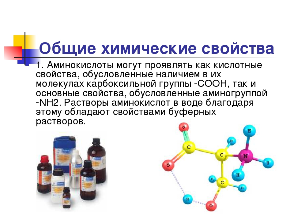 Презентация по химии аминокислоты