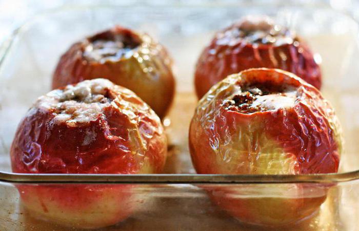 яблоки с корицей в духовке рецепт