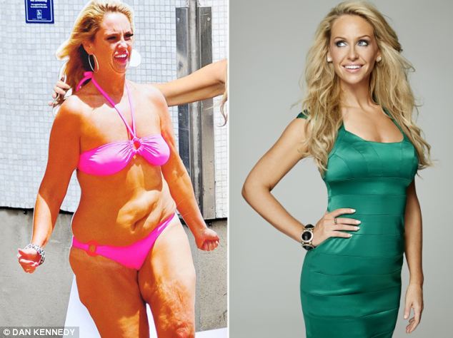 Transformed: Josie Gibson lost 6 stone in a year and has since released work out DVDs and a book