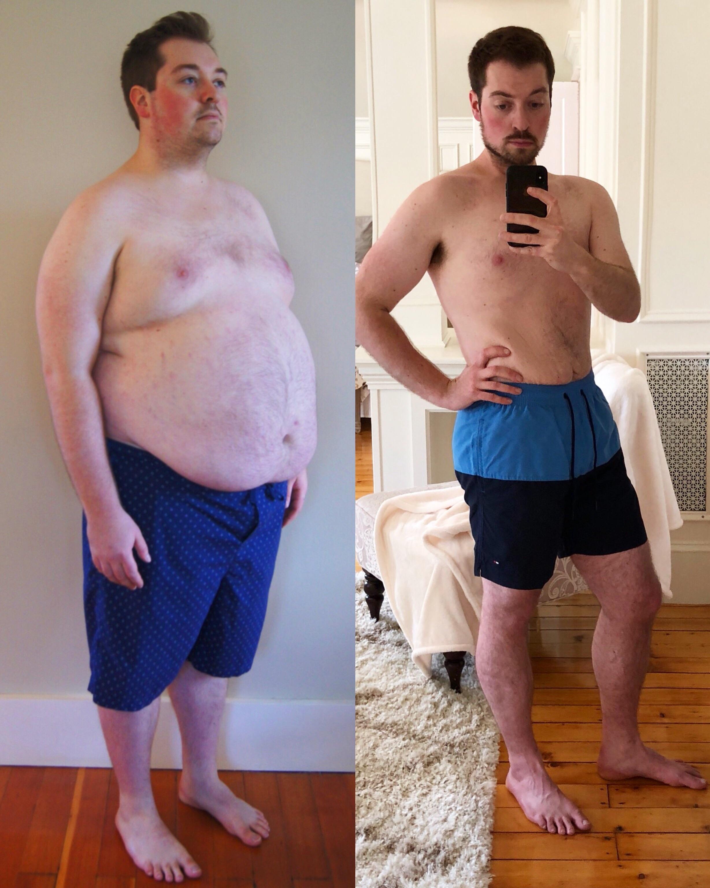 Мужики до и после похудения