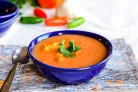 Суп-пюре овощной со сливками