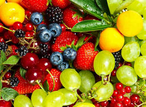 Кислые овощи и фрукты