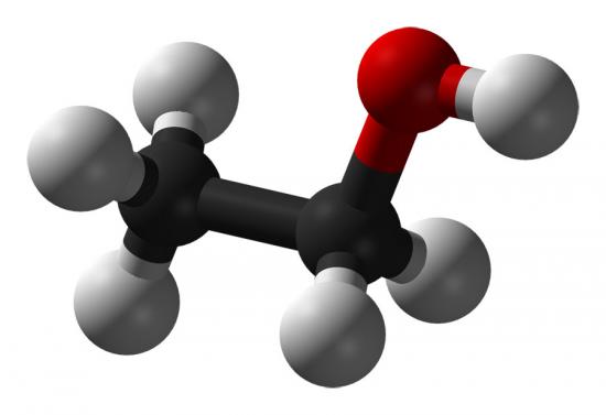 Молекула этанола