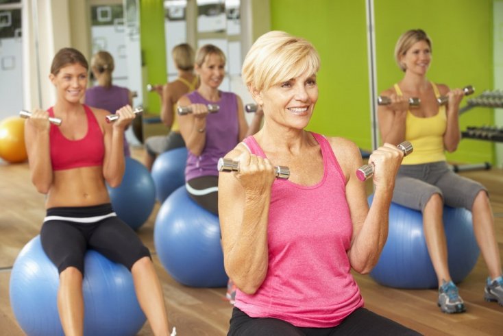 Основы занятий фитнесом для зрелых женщин