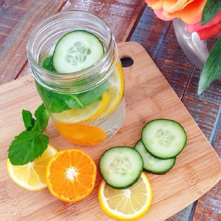вода с апельсином для похудения