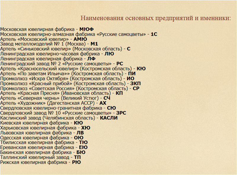 Пг чг нг. Клеймо на кольце расшифровка. Расшифровка клейма на золоте. Клейма ювелирных заводов. Шифр изготовителя ювелирного изделия список.