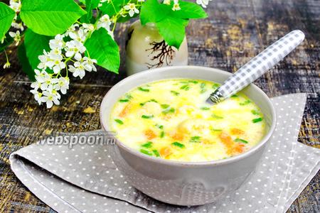 Фото рецепта Молочный суп с овощами