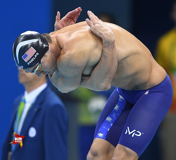 Американский пловец - настоящий мутант с завидным аппетитом и мышцами, которые почти не окисляются Фото: Владимир ВЕЛЕНГУРИН