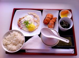 Завтрак в японской системе питания