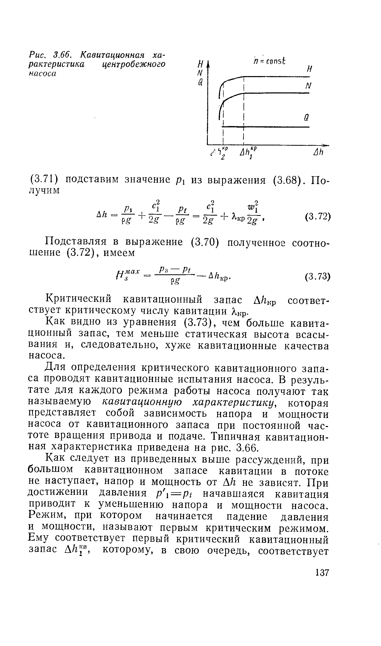 Режим кавитации форсунок