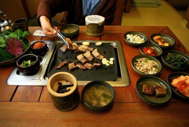 Национальные блюда Кореи