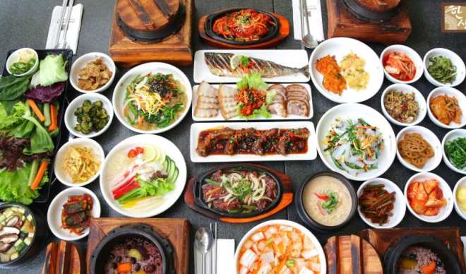 Еда в ресторанах Южной Кореи