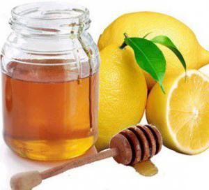 мед с водой и лимоном 