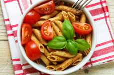 Pasta with Pesto and Tomatoes - Weight Loss Resources