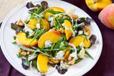 Peach, Stilton and Walnut Salad - Weight Loss Resources